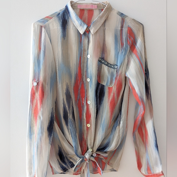 Silky fashion top - Picture 3 of 5